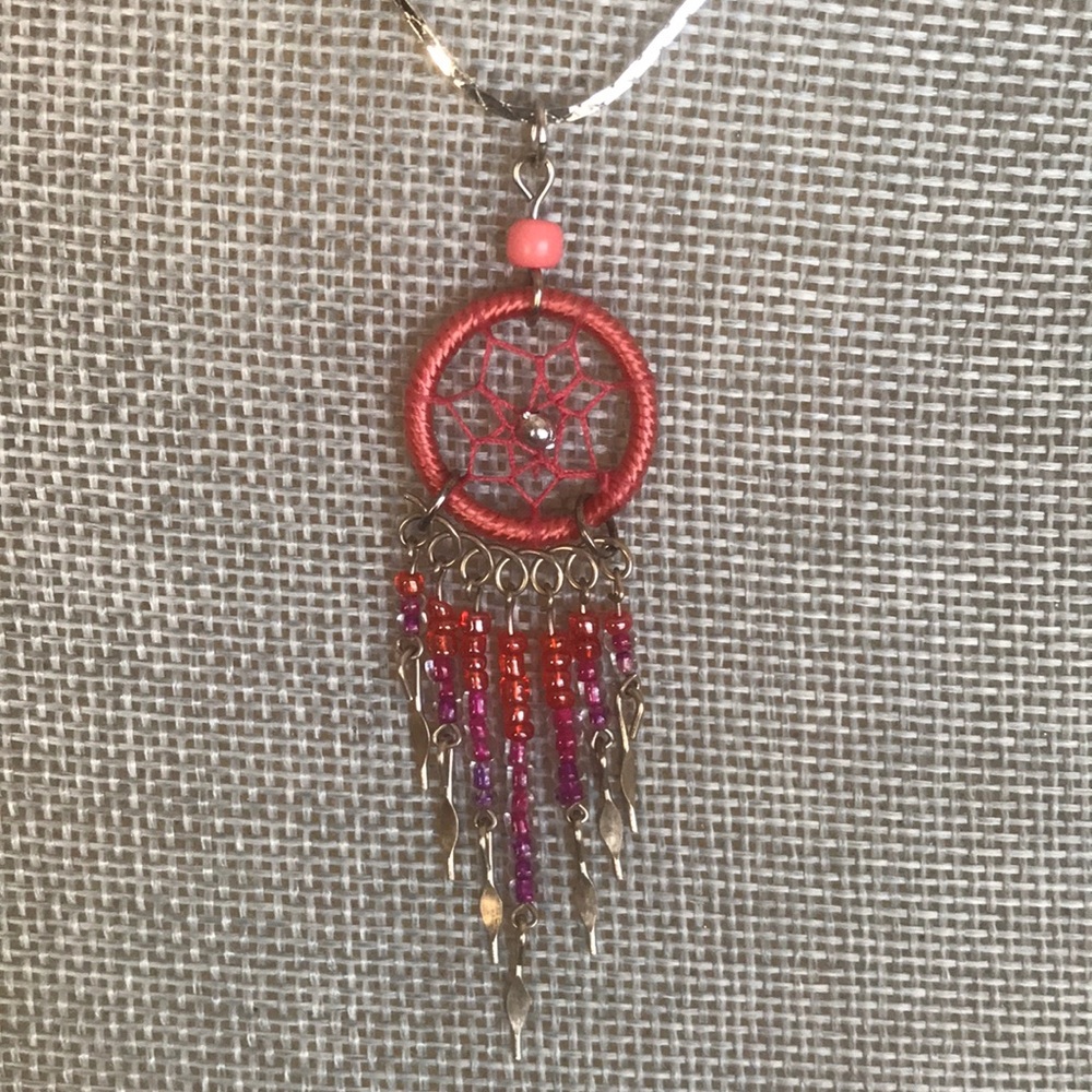 Dreamcatcher necklace